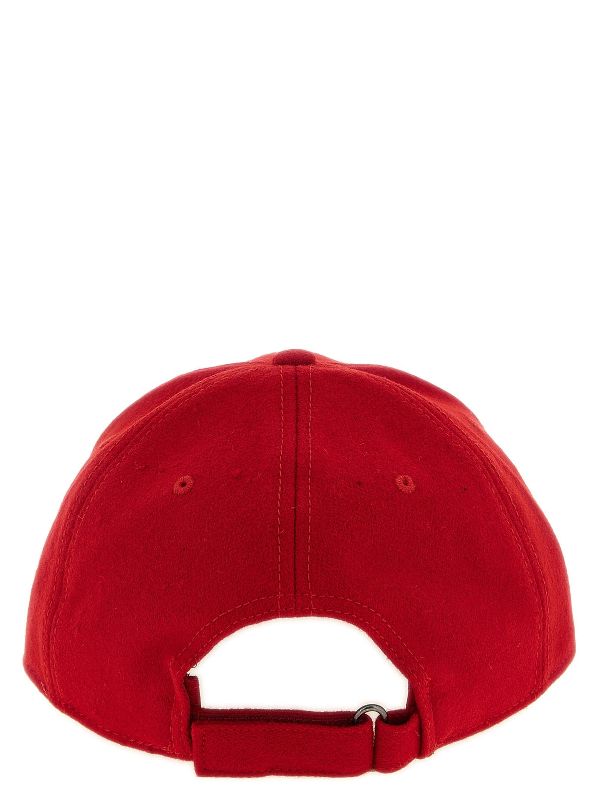 Ballantyne Red Polyester Baseball Cap