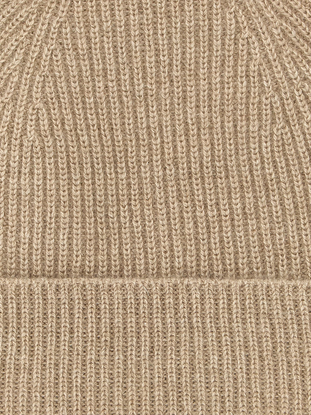 Ballantyne Beige Cashmere Beanie