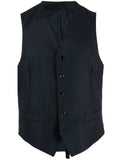 Dell'oglio single-breasted wool waistcoat