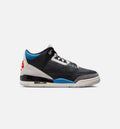 Air Jordan 3 Retro OG Rare Air Men's Sneakers - Black / Chile Red / Neutral Grey