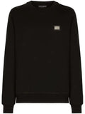 Dolce & Gabbana logo-tag cotton sweatshirt