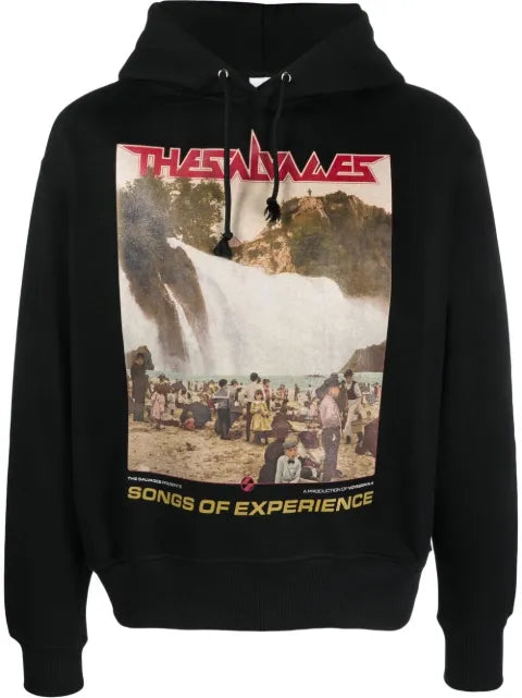 The Salvages graphic-print hoodie