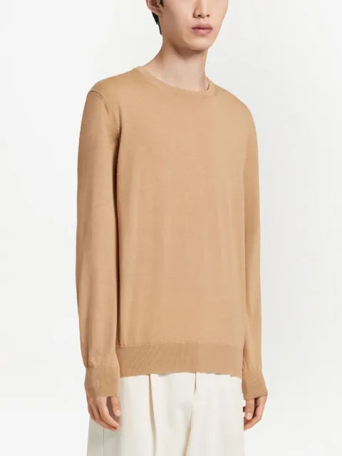 Zegna Pure Vicuna Crewneck sweatshirt