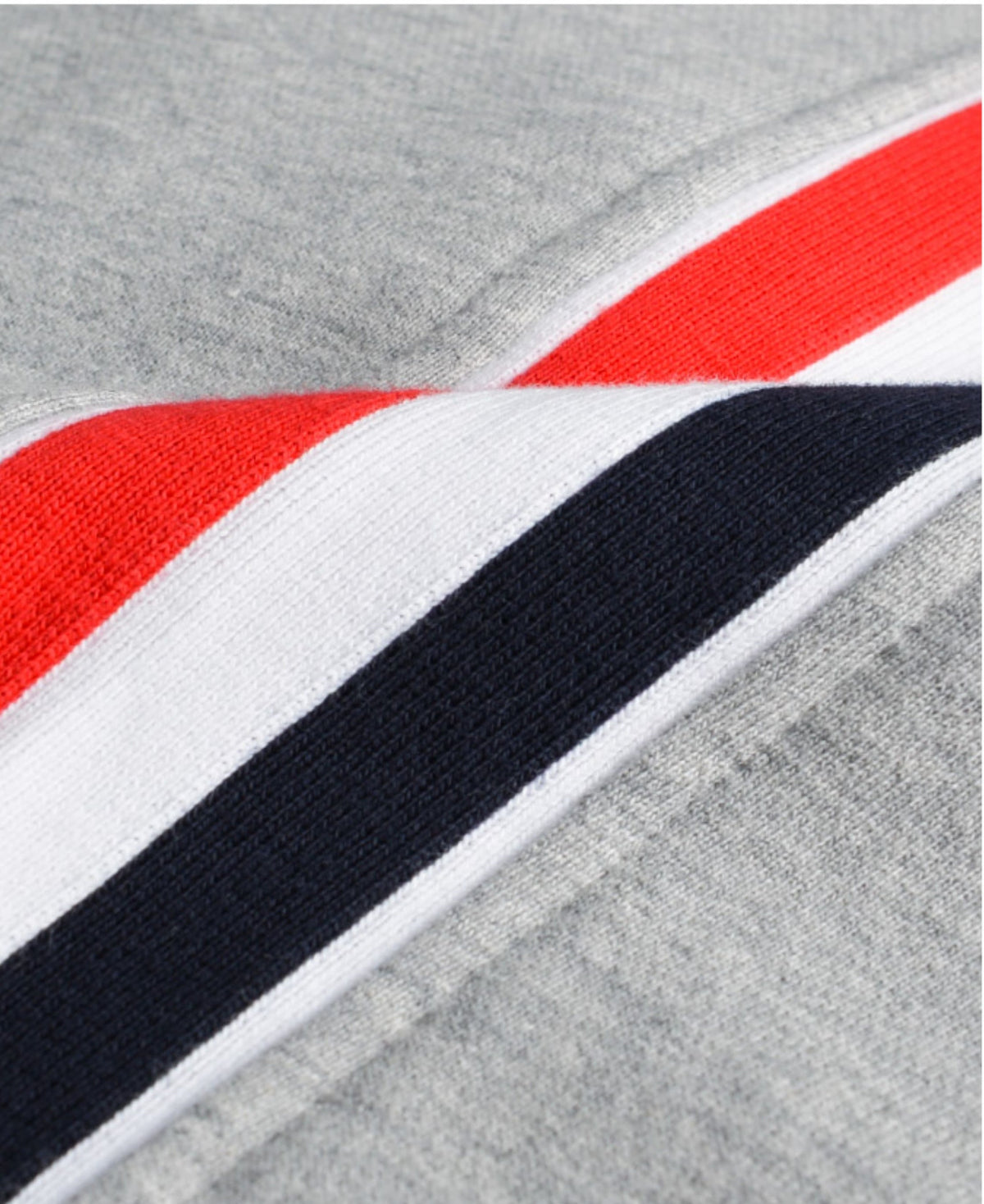 Thom Browne Style Men's Cotton Sweatpants - Signature Four-Bar Detail