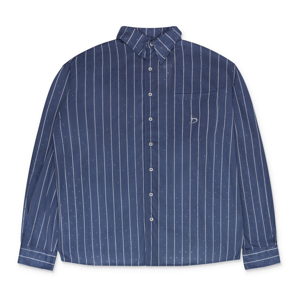Blue 5Q Button Up