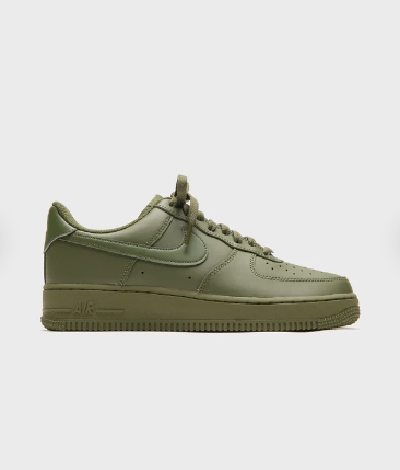 Nike Air Force 1 '07 'Army Olive/Black' Sneakers