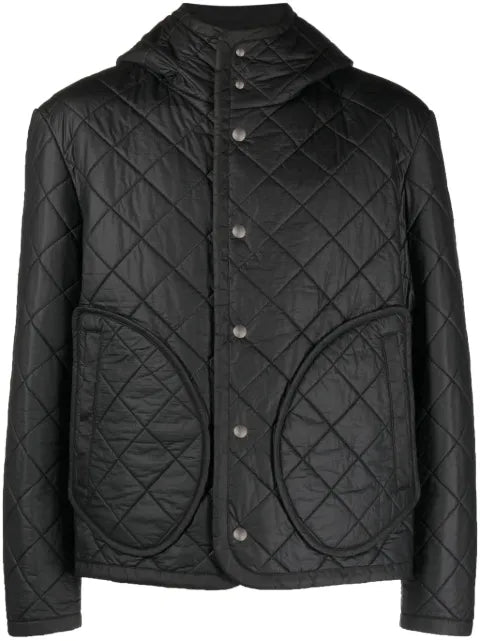 Craig Green diamond-quilted hooded jacket