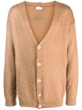 Family First V-neck knitted cardigan