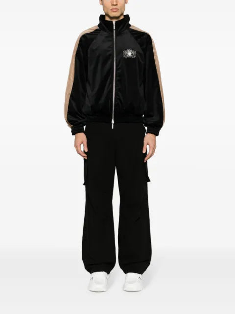 RHUDE Sky Lounge velvet track jacket