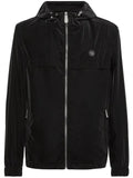 Philipp Plein camouflage-print hooded windbreaker