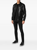 Philipp Plein leather bomber