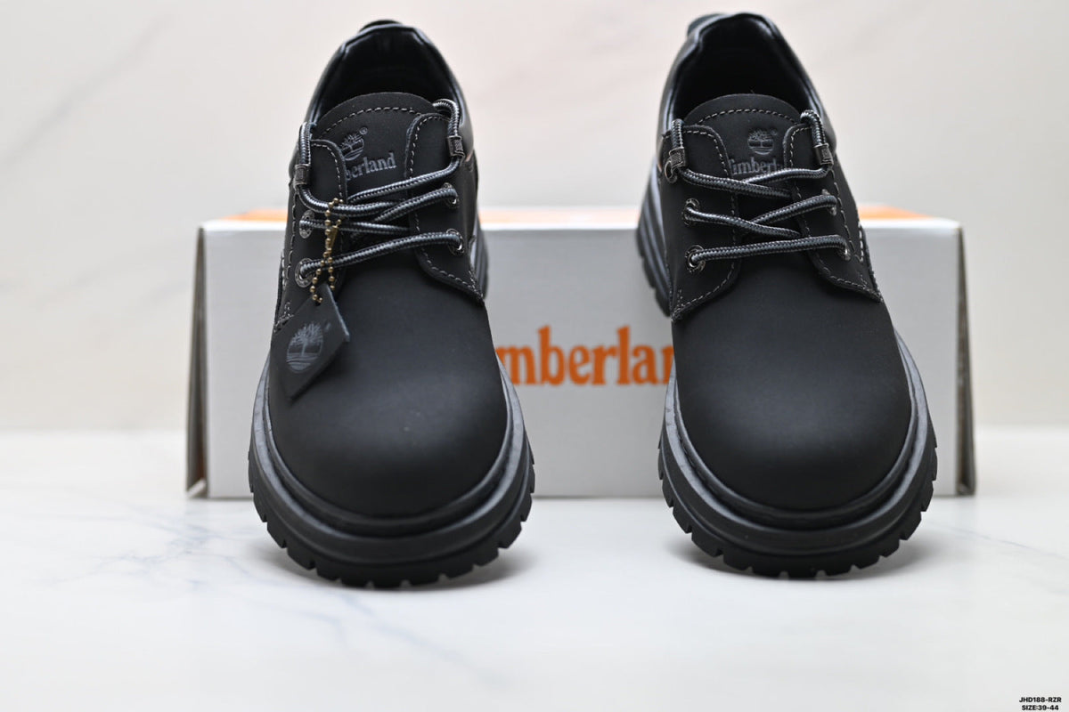 Timberland Black Premium Leather Oxford