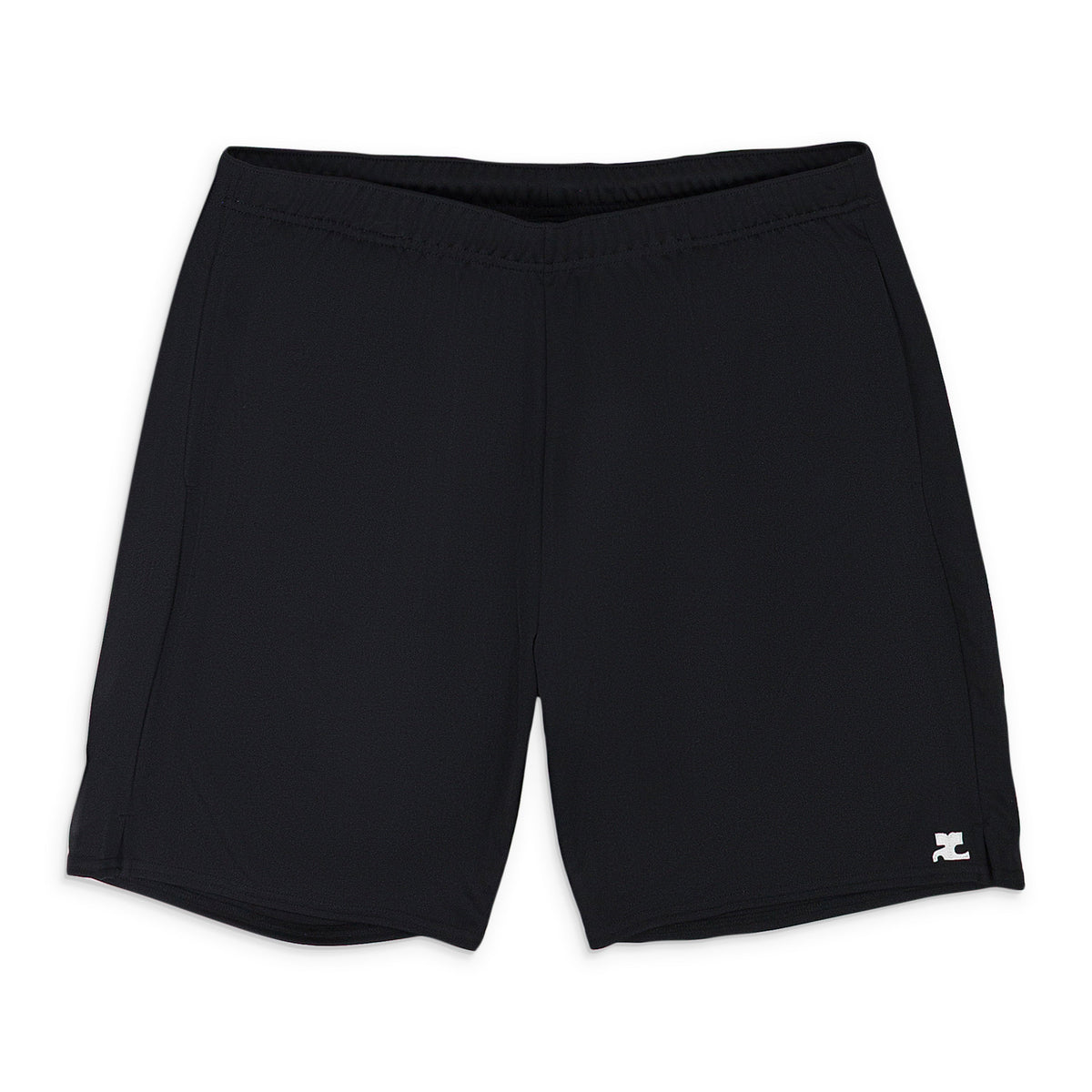 BLACK SPORT LYCRA FOOTBALL SHORTS