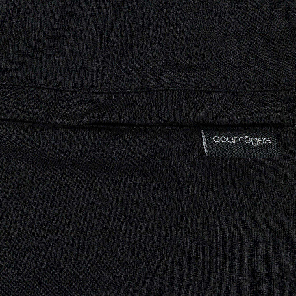 BLACK SPORT LYCRA FOOTBALL SHORTS