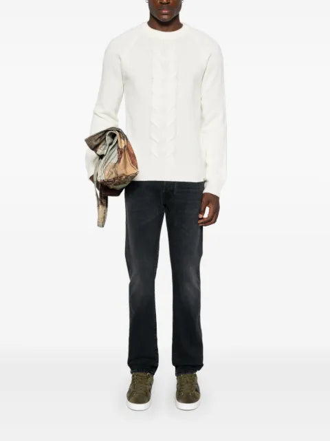 Woolrich cable-knit sweater
