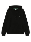 Lacoste cotton fleece hoodie