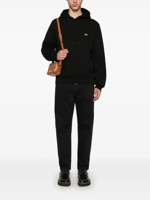 Lacoste cotton fleece hoodie
