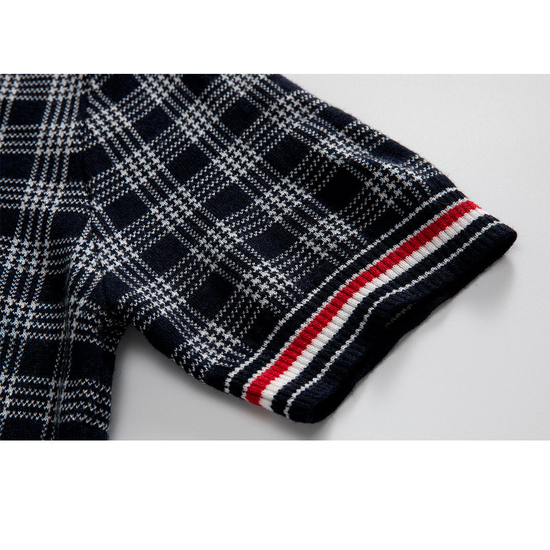 women Plaid T-shirt