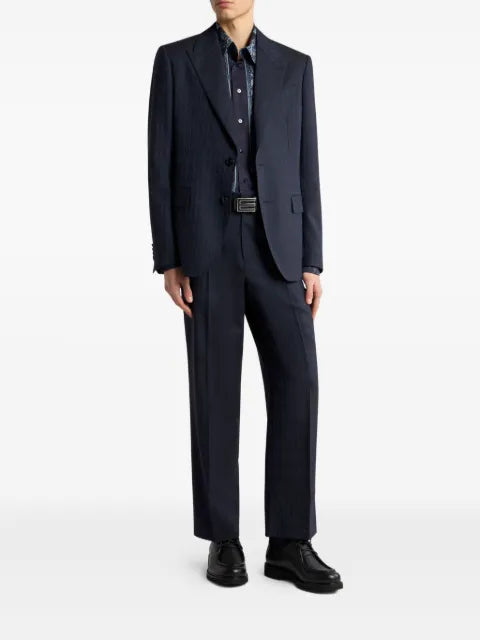 ETRO jacquard wool blazer