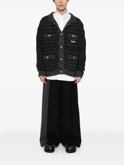 A BATHING APE® Cardigan with logo embroidery