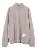 in･stru(men-tal). half-zip label sweatshirt