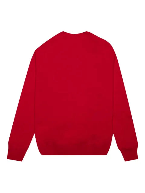 Comme Des Garçons Play heart-embellished sweater