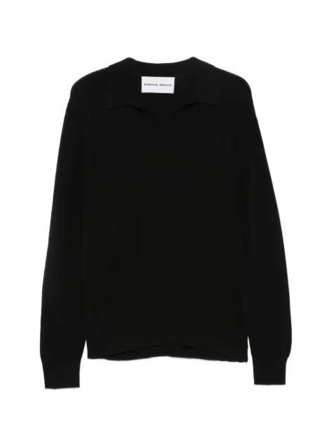 Emerson Renaldi sweater with spread collar