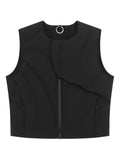 HELIOT EMIL Visus zip-fastening gilet