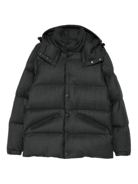 Moncler hooded quilted jacket