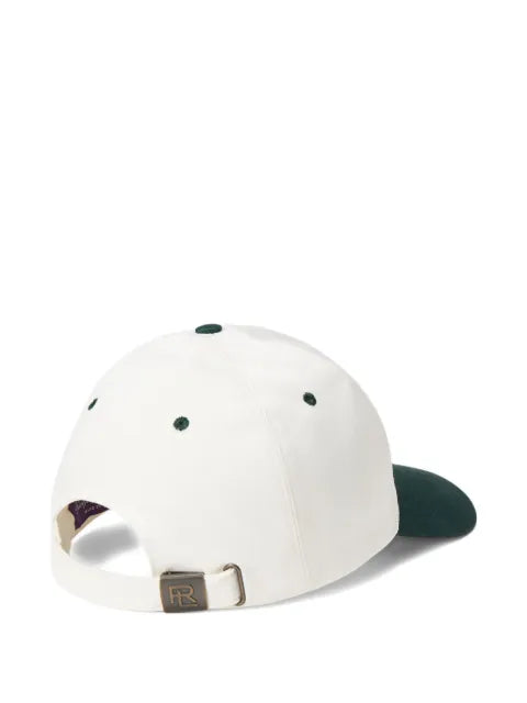 Ralph Lauren Purple Label twill-crest-embroidered baseball cap