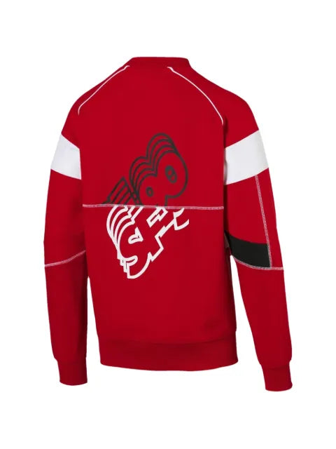 PUMA x Ferrari crew-neck sweatshirt