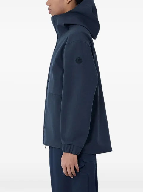 Moncler Sillon hooded wool blend windbreaker