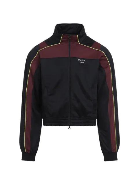 Martine Rose Shrunken zip-up track jacket