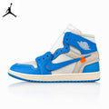 Air Jordan 1 High OW Collaboration Unisex Sneakers AQ0818-148