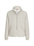 Brunello Cucinelli lightweight nylon outerwear jacket with packable hood