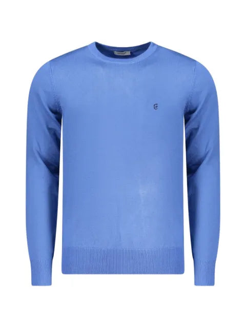 COVERI MOVING logo-embroidered crew neck sweater