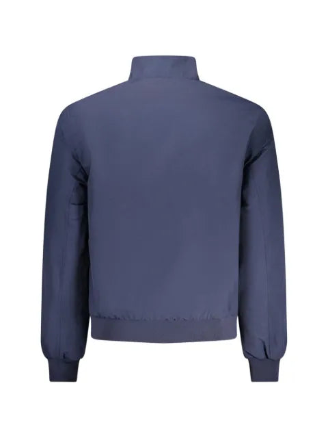 NORWAY 1963 zip-up ribbed-trim bomber  jacket