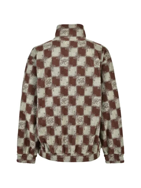 BREATH block-check pile jacket