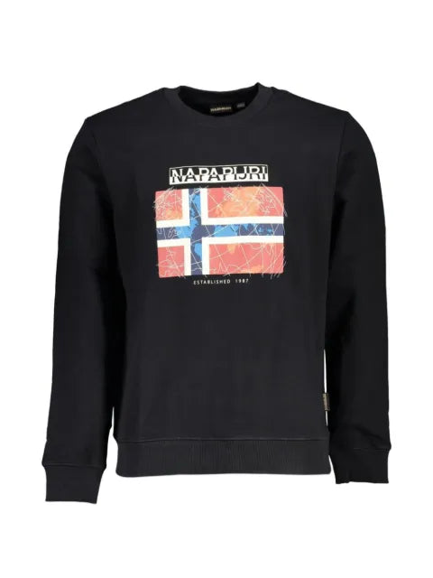 Napapijri graphic-print crew-neck sweater