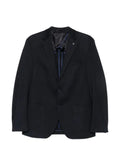 Karl Lagerfeld Smart single-breasted notch-lapels blazer