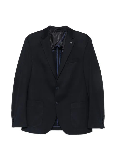 Karl Lagerfeld Smart single-breasted notch-lapels blazer
