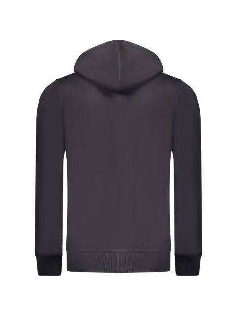 RIFLE logo-print zip-up hoodie