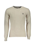 U.S. POLO ASSN. logo-embroidered sweater