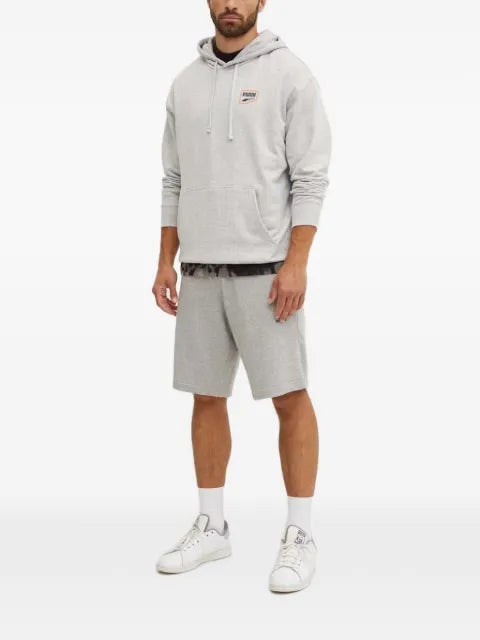 PUMA Downtown graphic-print drawstring hoodie