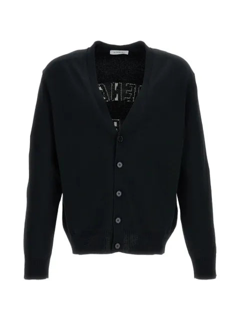 Givenchy couture seam cardigan in knit with Givenchy Paris