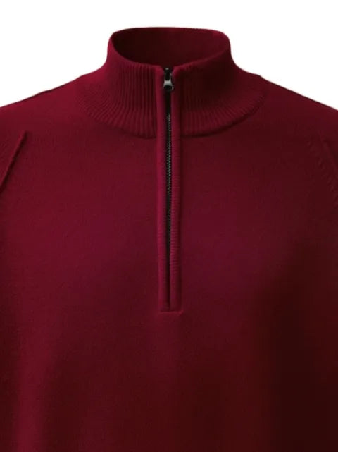 C.P. Company lambswool Lens half zip sweater