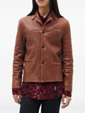 Ann Demeulemeester Pareli leather jacket