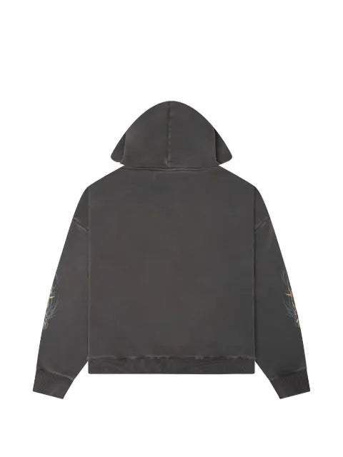 JUNGLES JUNGLES print rhinestone-embellished hoodie