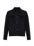 rag & bone RB suede flap-pocket jacket