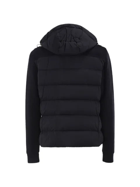 Moorer Allori-Lsm quilted rib-knit jacket